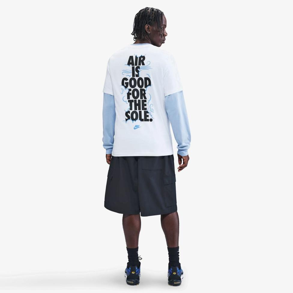 Мужская футболка NIKE M NSW NVS GFX TEE IM1441-100_image_5