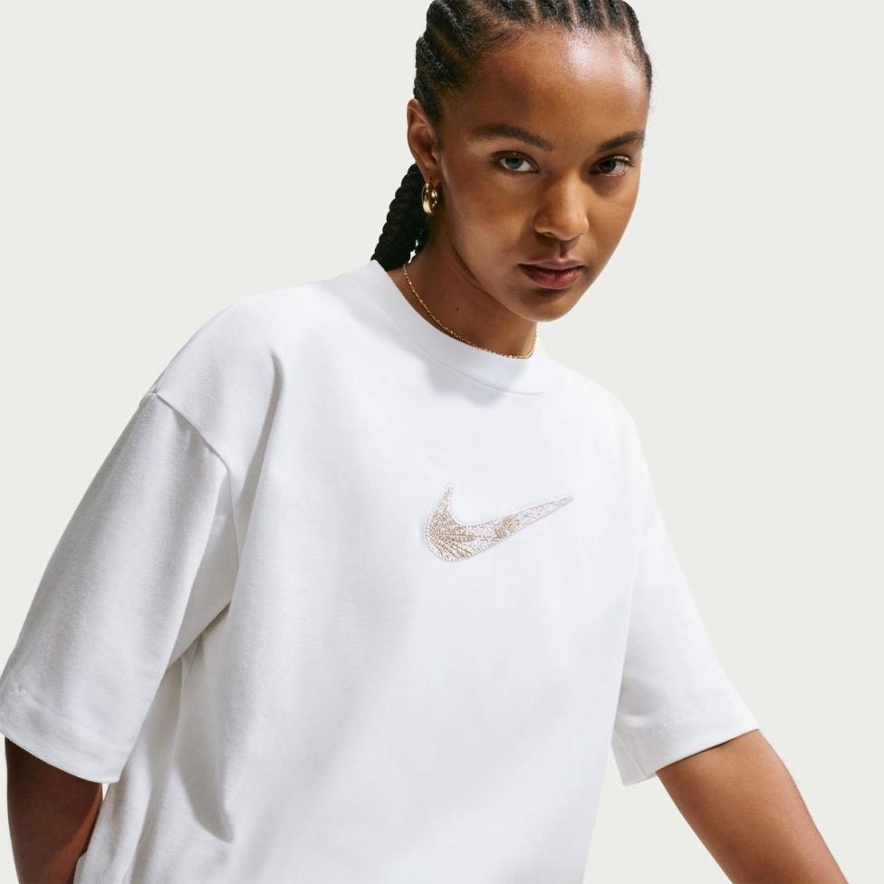 Женская футболка NIKE W NSW LUXE OS NOC TEE II6552-121_image_3