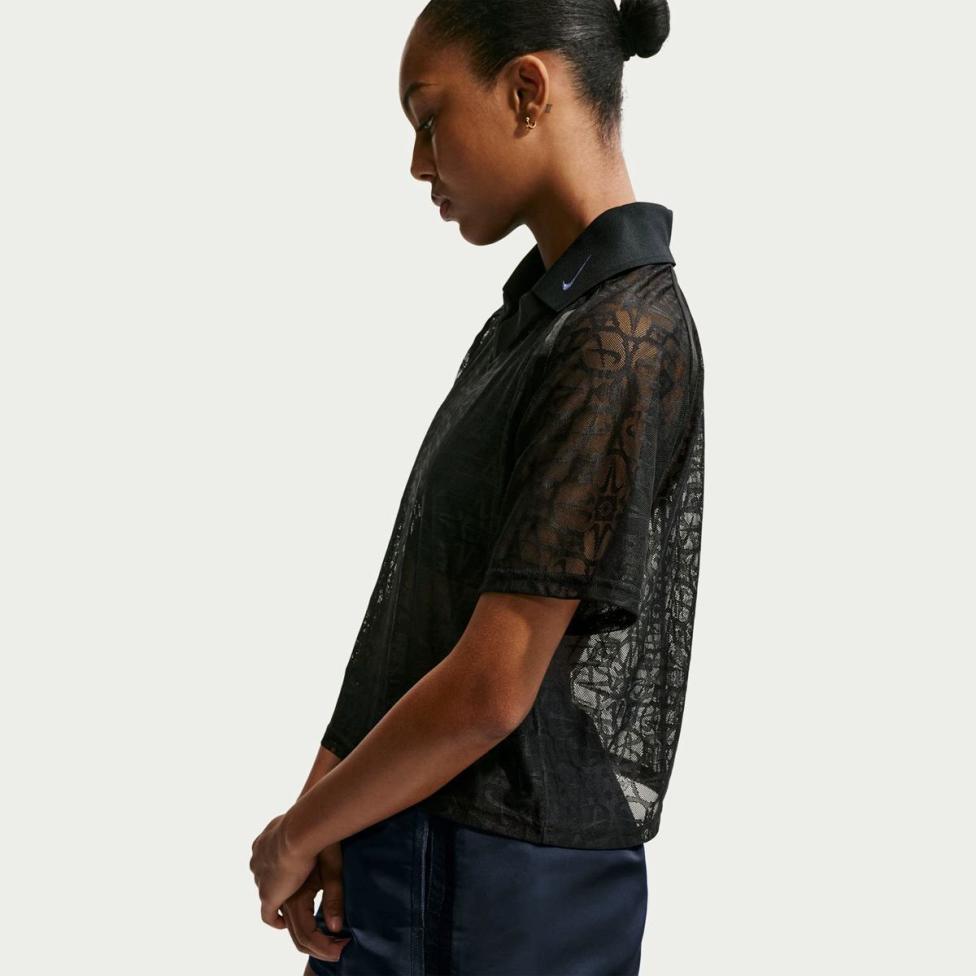 Женское поло NIKE W NK STREET LACE POLO JSY IF0520-010_image_3