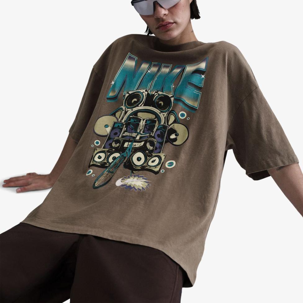 Женская футболка NIKE W NSW OS SS TEE FVL HF9691-214_image_3