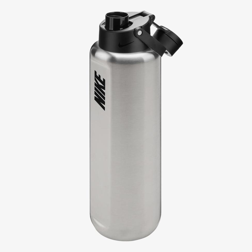 Бутылка NIKE SS RECHARGE CHUG BOTTLE 32 OZ RFSH BRUSHED STAINLESS STEEL/BLACK/BLACK 32OZ N.101.3800.953.32_image_3