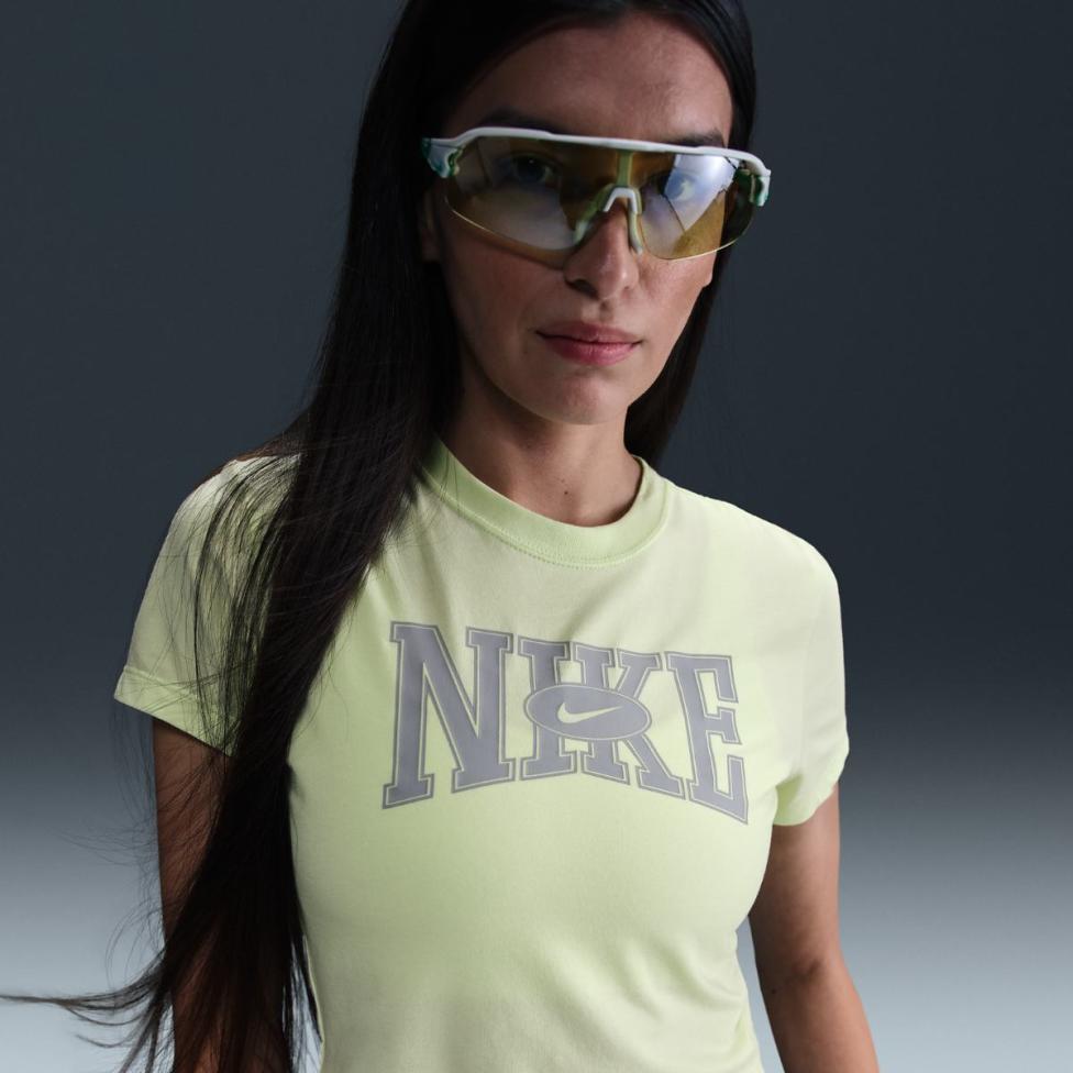 Женская футболка NIKE W NSW SLIM CROP TEE STREET HQ1709-360_image_4