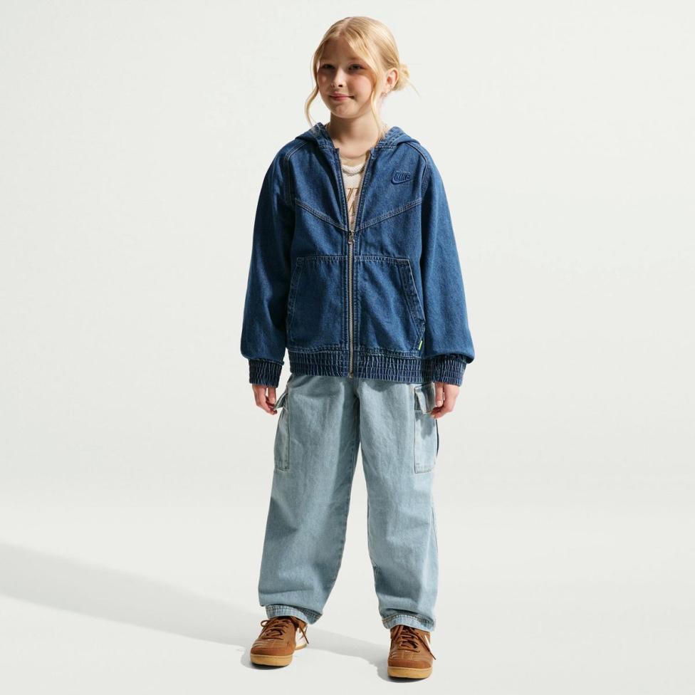 Детская толстовка NIKE K NSW WR DENIM FZ JACKET IF2306-435_image_6
