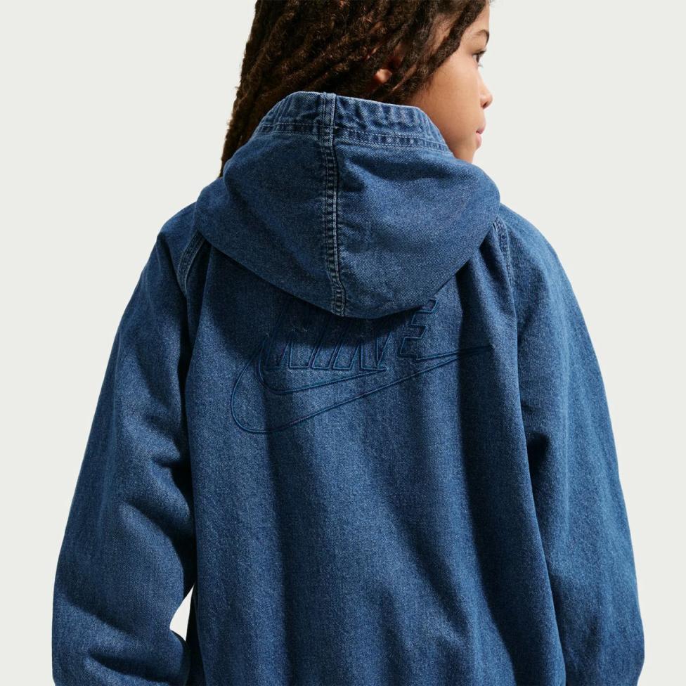 Детская толстовка NIKE K NSW WR DENIM FZ JACKET IF2306-435_image_5