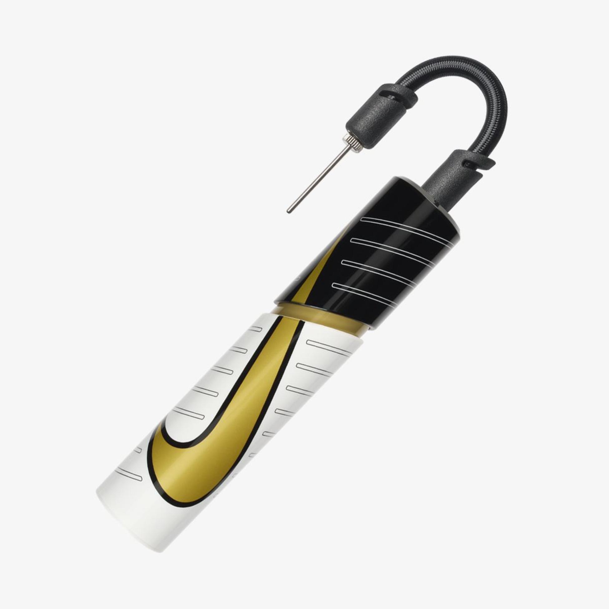 Насос NIKE ESSENTIAL BALL PUMP INTL WHITE/METALLIC GOLD/BLACK NS N.000.1484.180.NS