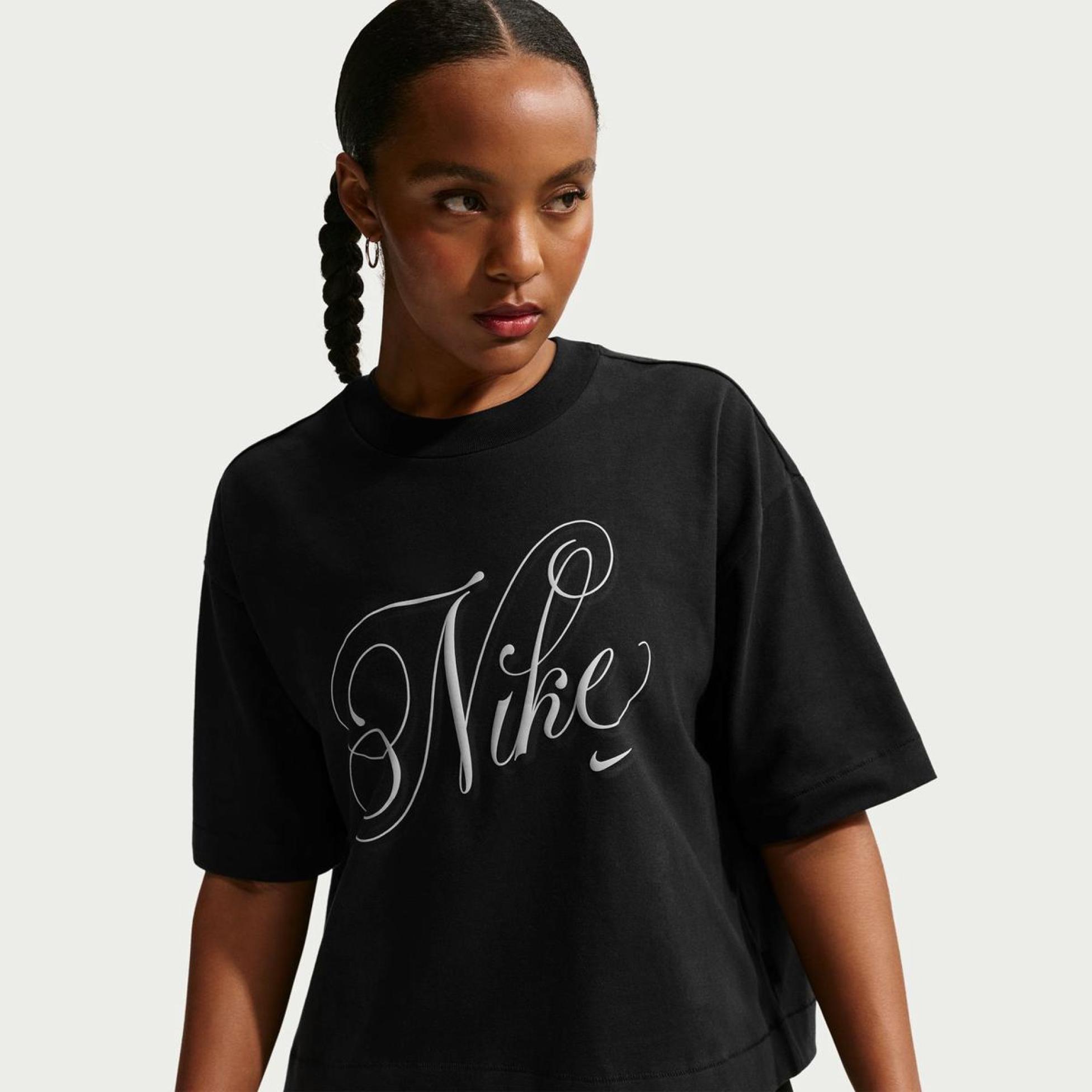 Женская футболка NIKE W NSW SS TEE BOXY SCRIPT IH7607-010_image_42