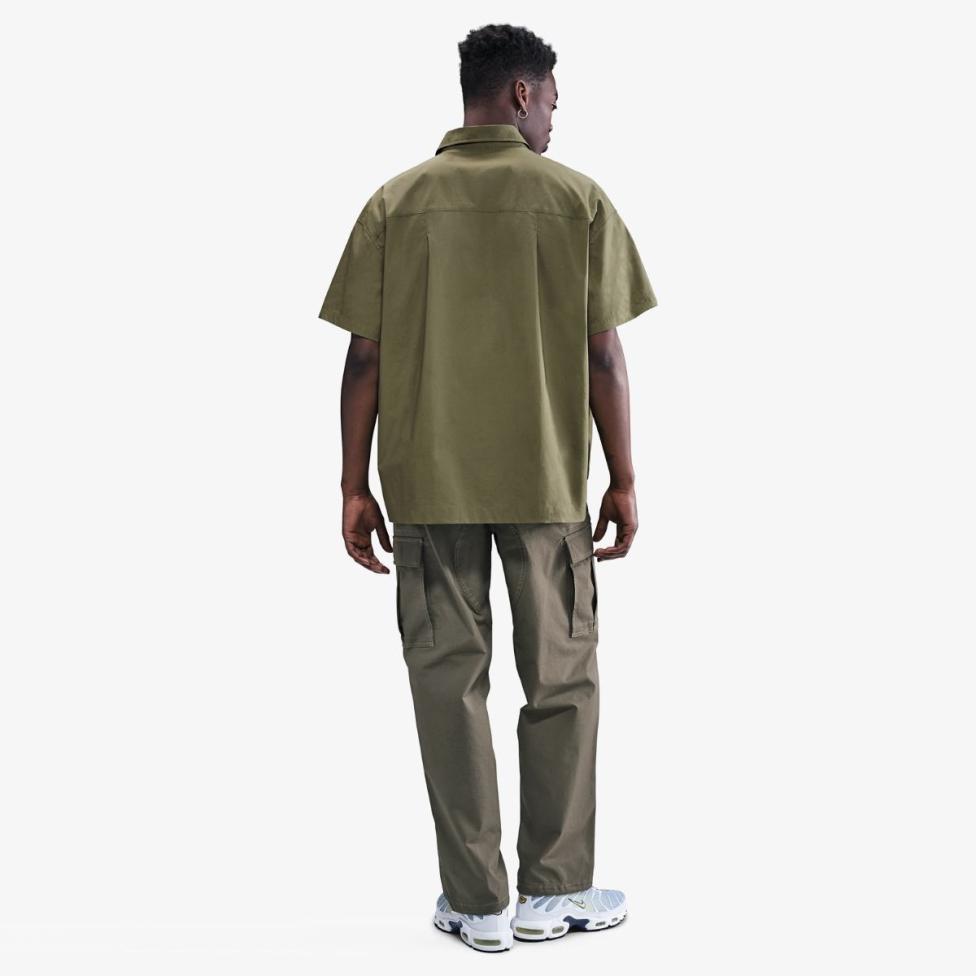 Мужская рубашка NIKE M NK CLUB SS BTN SHIRT OS HJ2026-222_image_5