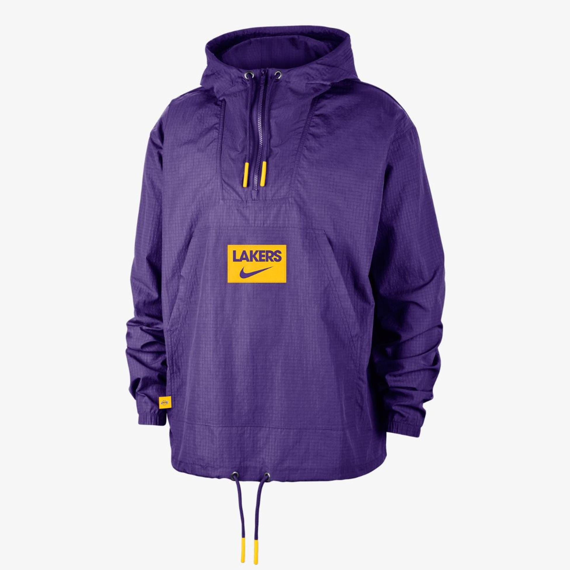 Мужская куртка NIKE LAL MNK CLUB ANORAK CTS FZ7469-504