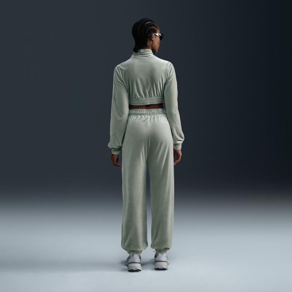 Женская толстовка NIKE W NSW CLLCTN VELOUR FZ TOP OFL FZ3679-370_image_6