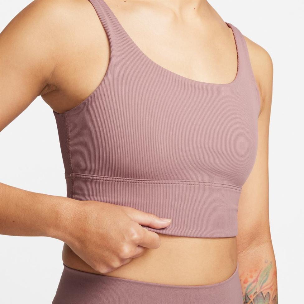 Женский топ NIKE W ALATE SOLO RIB BRA FQ0410-208_image_3