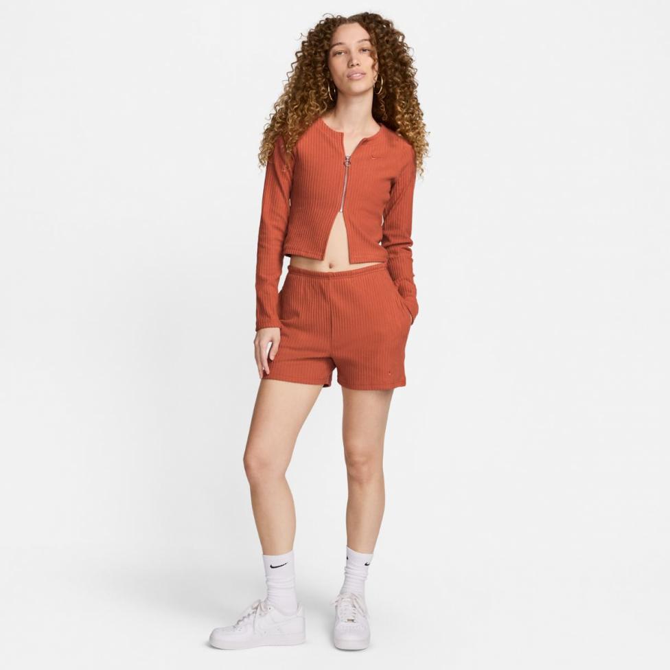 Женская толстовка NIKE W NSW CHLL KNT RIB FZ CRDGN FN3682-825_image_6