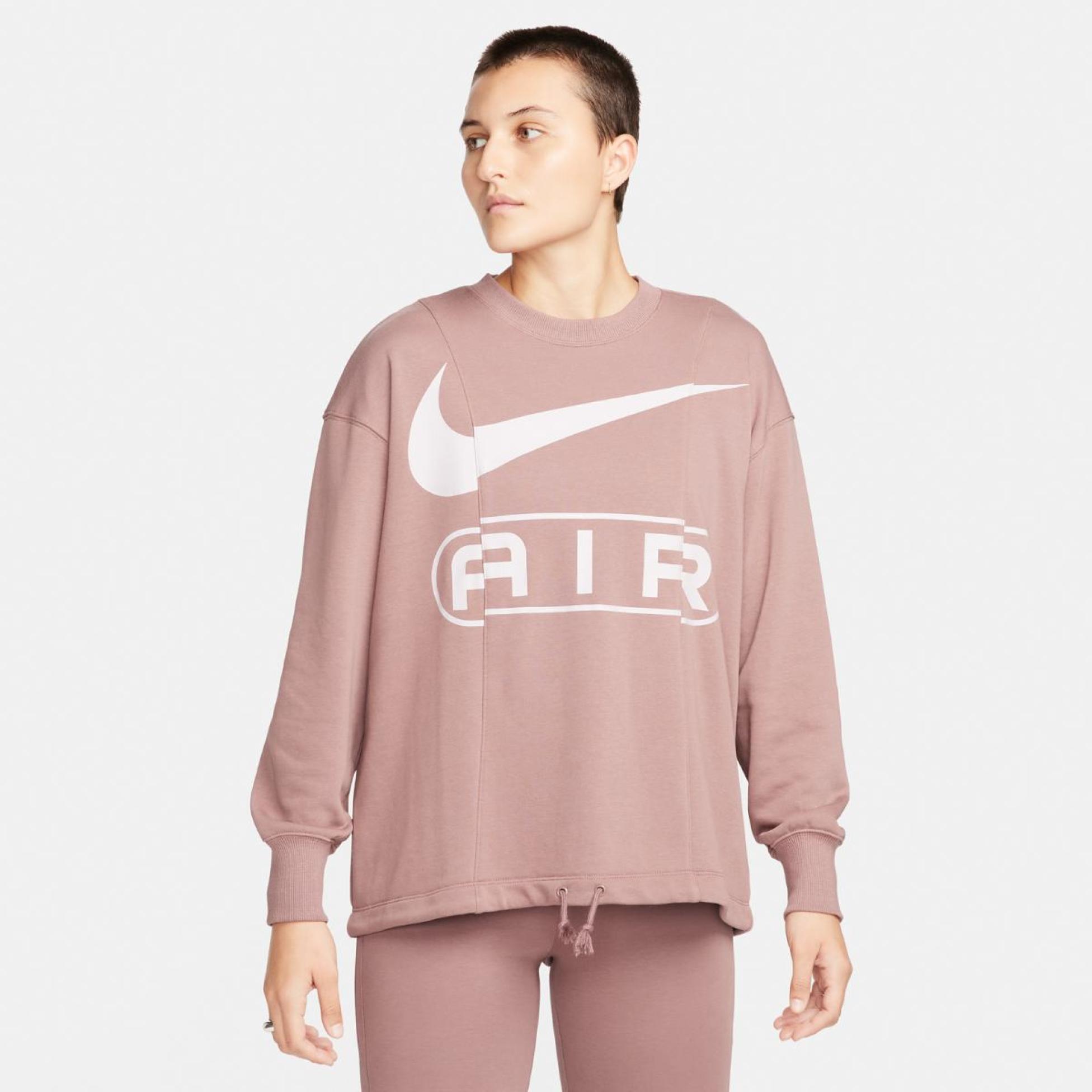 Женская толстовка NIKE W NSW AIR OOS FLC CREW FN1897-208