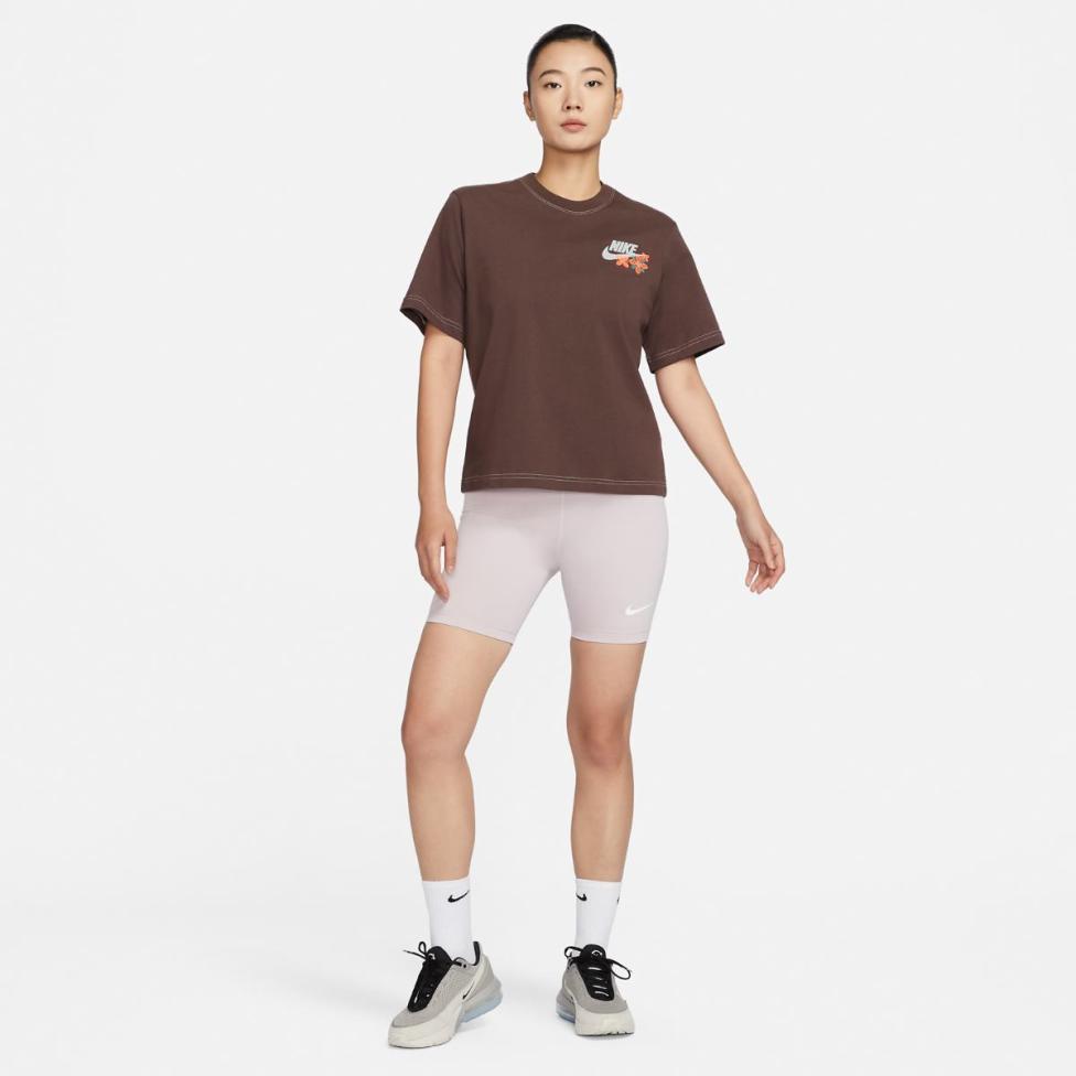 Женские шорты NIKE W NSW CLSC HR 8IN SHORT DV7797-019_image_6