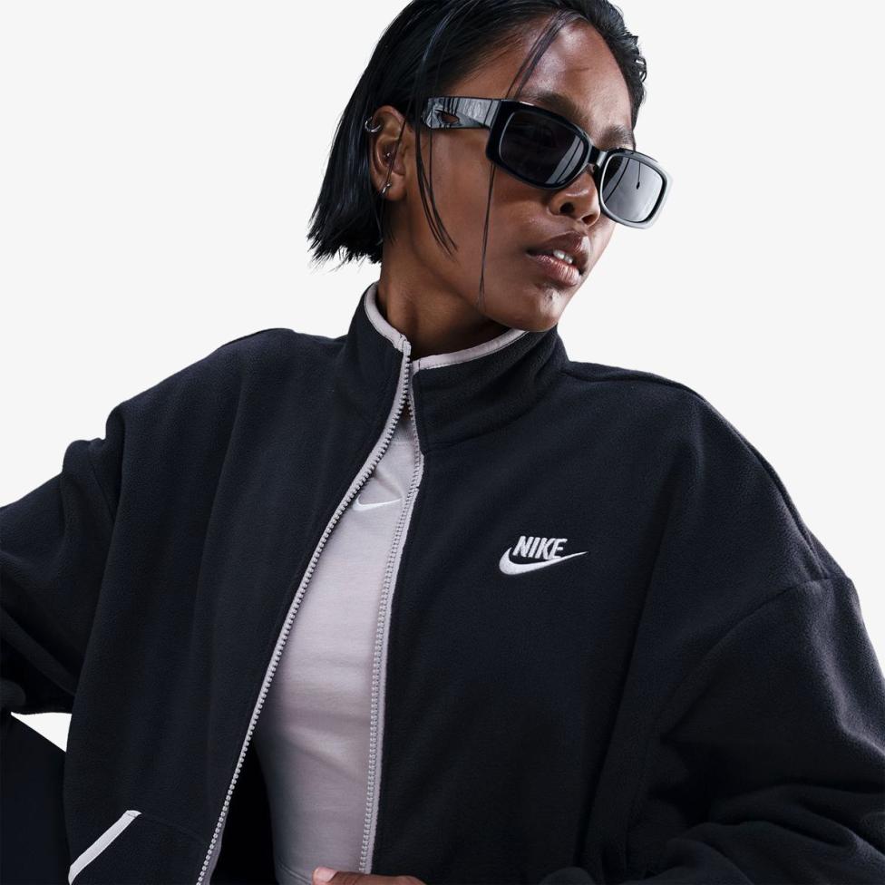Женская толстовка NIKE W NSW CLUB FLC LSE CZY TRK JKT HV2730-010_image_3