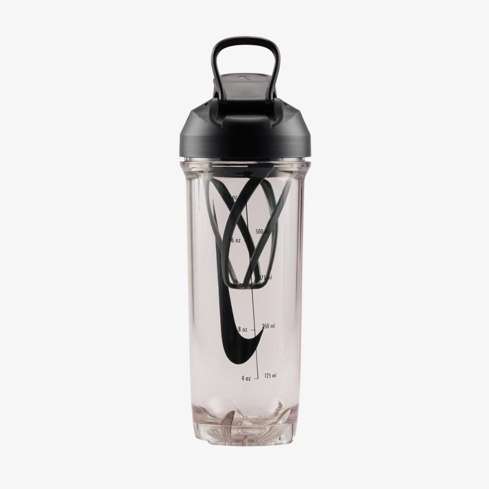 Бутылка NIKE TR RECHARGE SHAKER BOTTLE 2.0 24 OZ CLEAR/BLACK/ANTHRACITE/BLACK 24OZ N.101.0724.988.24_image_2