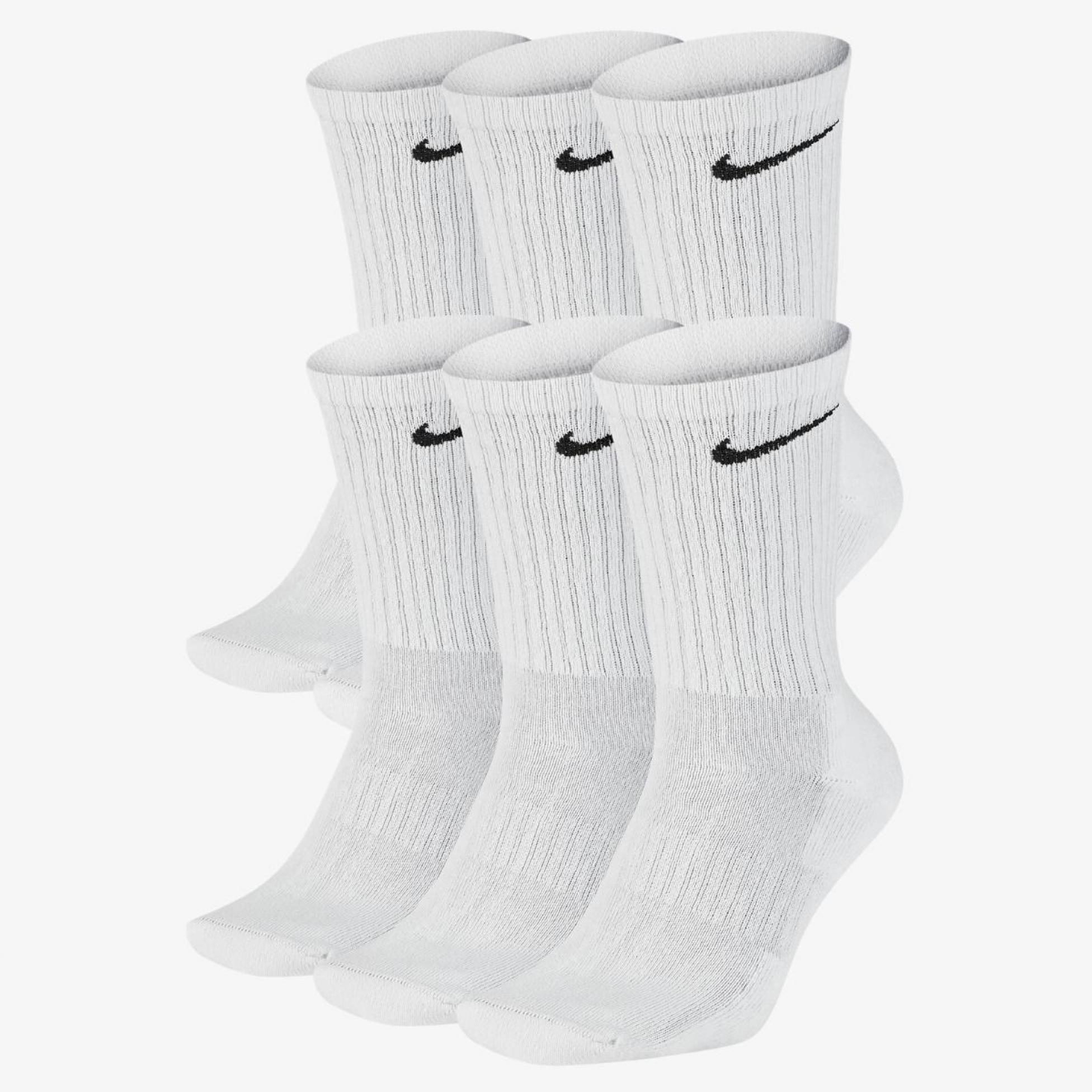 Шкарпетки NIKE U EVERYDAY CUSH CRW 6PR 132 SX7666-100