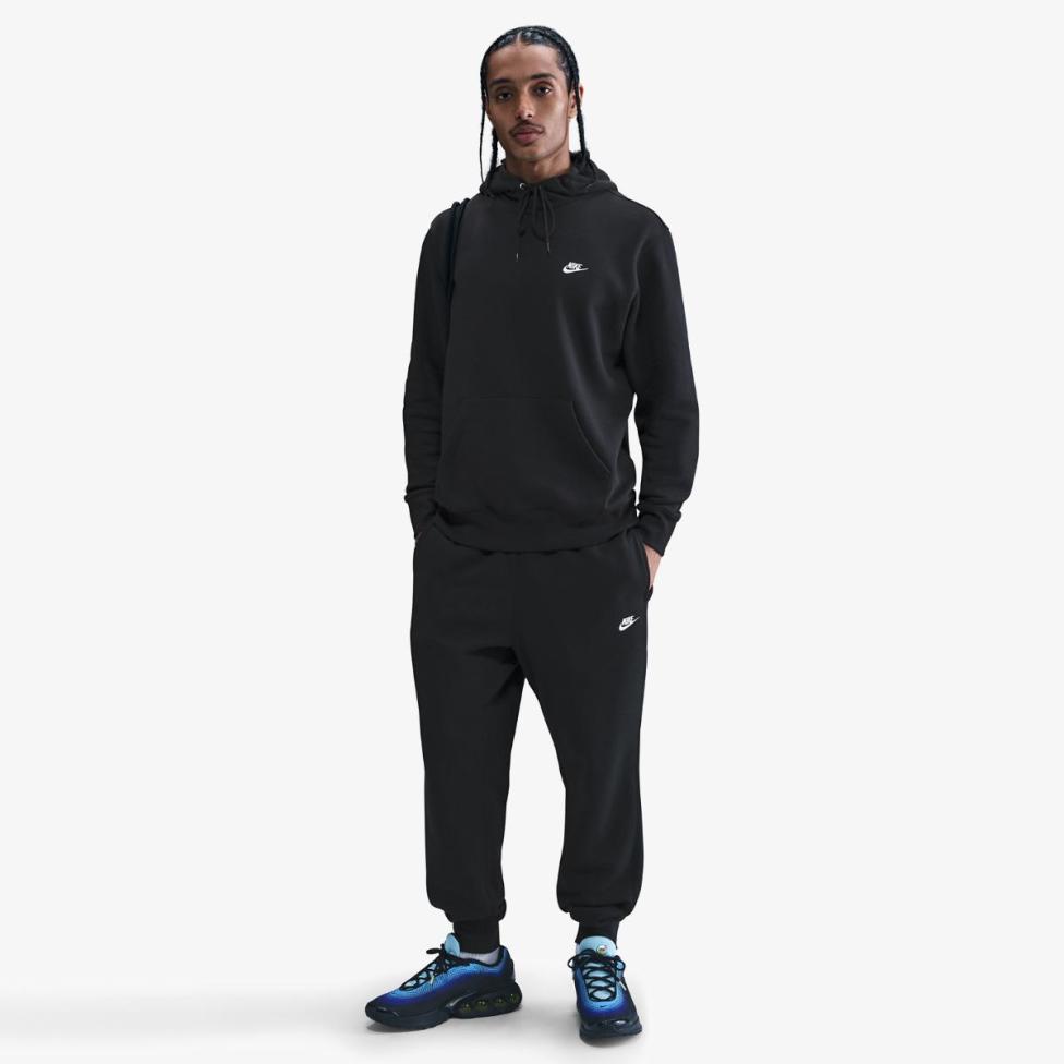 Мужская толстовка M NK CLUB BB PO HOODIE FN3859-010_image_4