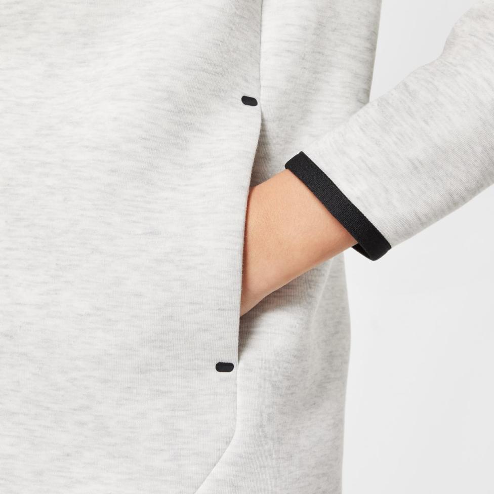 Детская толстовка NIKE G NSW TCH FLC HD FZ LS - PD HV8695-013_image_6