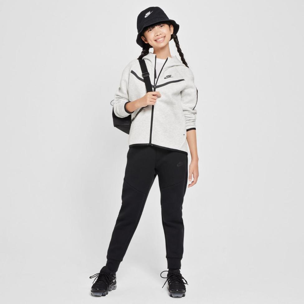 Детская толстовка NIKE G NSW TCH FLC HD FZ LS - PD HV8695-013_image_8