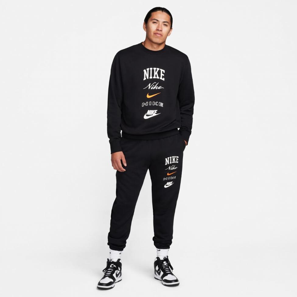 Мужская толстовка NIKE M CLUB BB CREW STACK GX FN2610-010_image_5