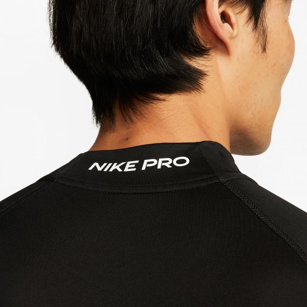 Мужской лонгслив NIKE M NP Dri-FIT TIGHT LS MOCK FB7908-010_image_4