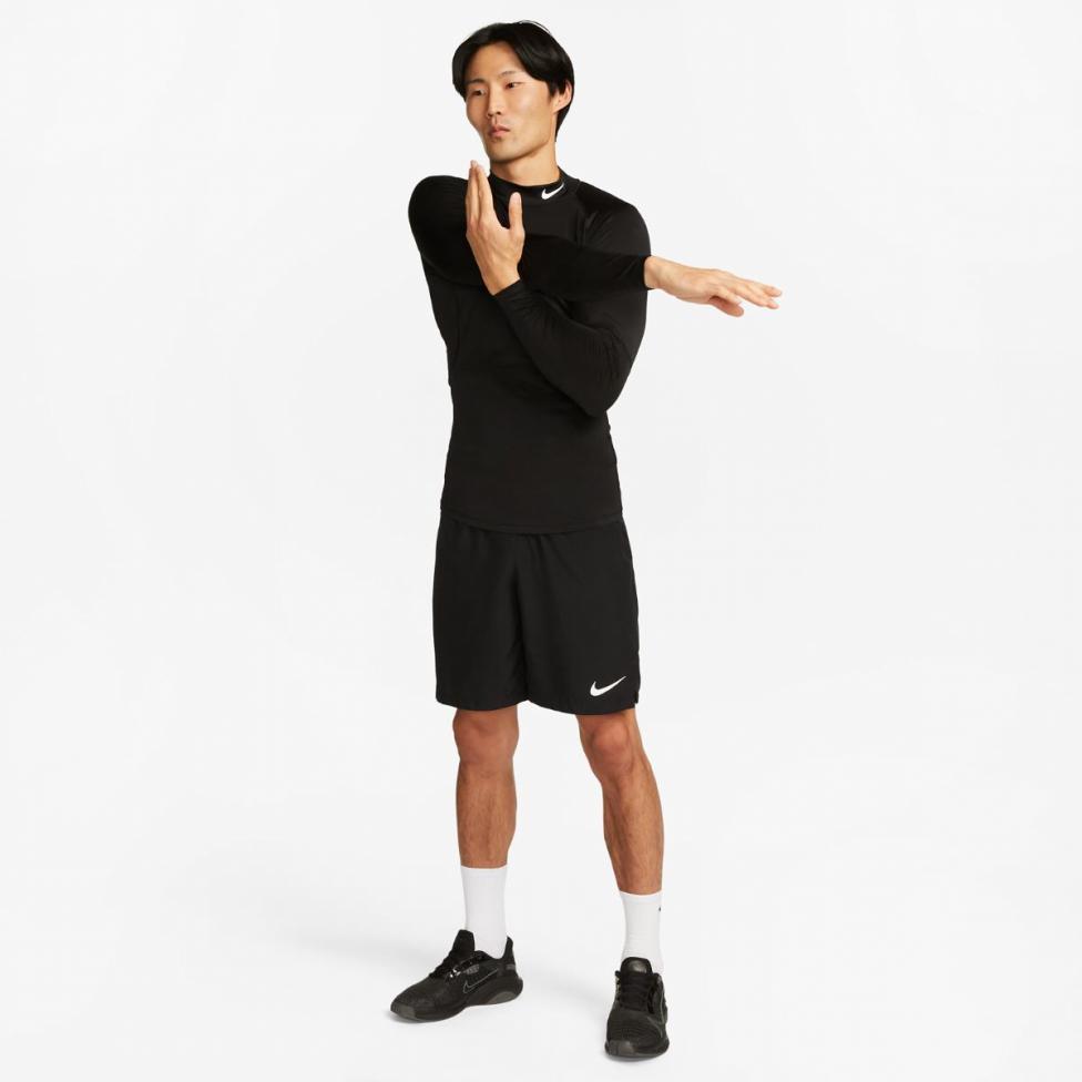 Мужской лонгслив NIKE M NP Dri-FIT TIGHT LS MOCK FB7908-010_image_5