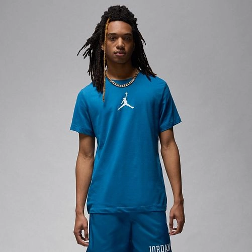 Чоловіча футболки з написами Jordan M J Jumpman Df Ss Crew CW5190-457