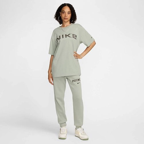 Брюки Nike W Nsw Phnx Flc MR Std Logo Pnt HM9757-370_image_8