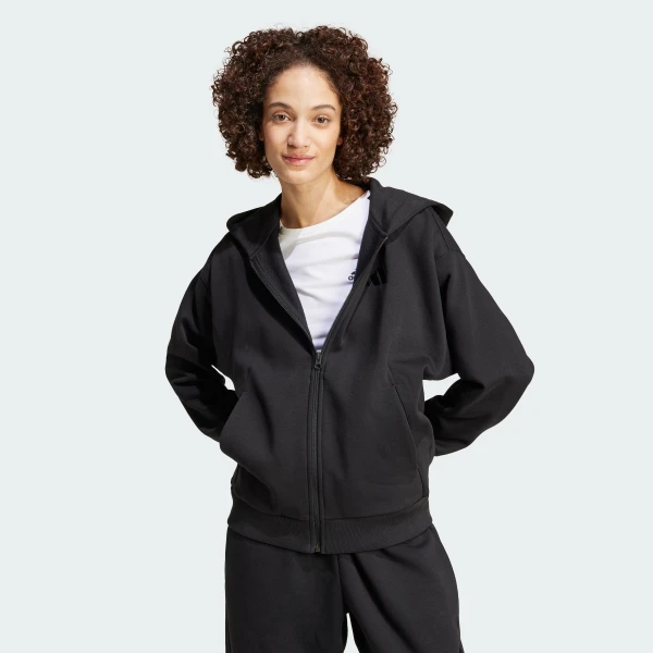 Худі Adidas ALL SZN Fleece Full-Zip IX3809_image_4